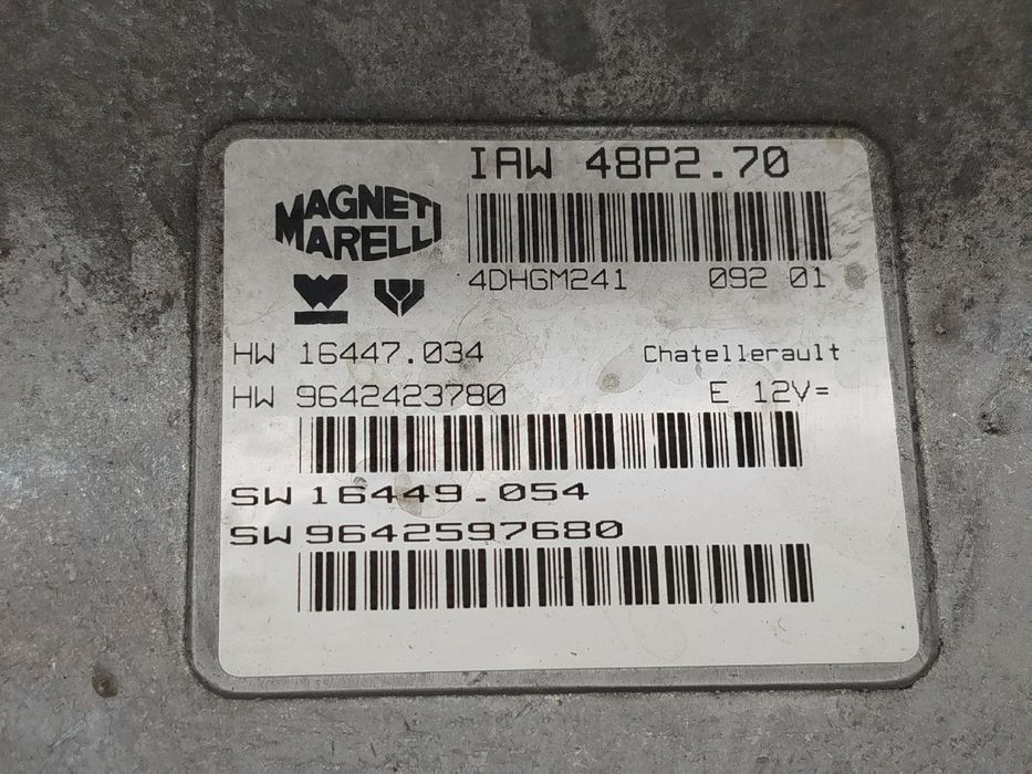 Centralina de Motor - PEUGEOT 206 Hatchback (2A/C) | 98 - 12