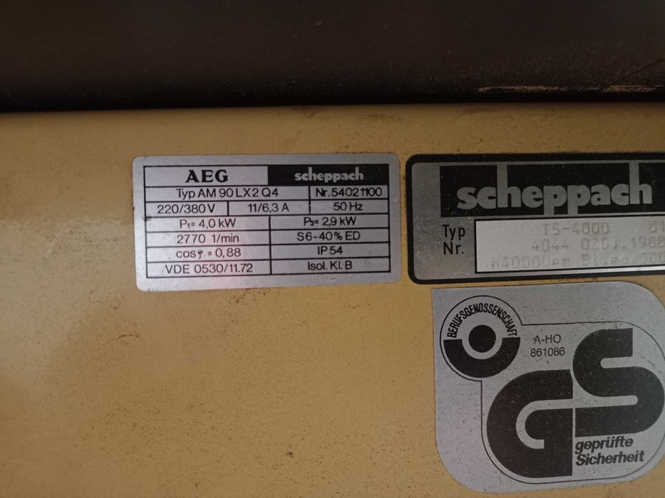Pila formatowa Scheppach ts4000
