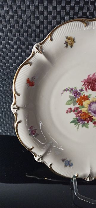 Porcelana Bawaria Patera Schumann Arzberg śred 30 cm motyw kwiatowy