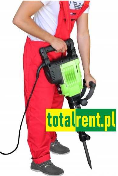 Młot wyburzeniowy, przecinarka do betonu - wypożyczalnia