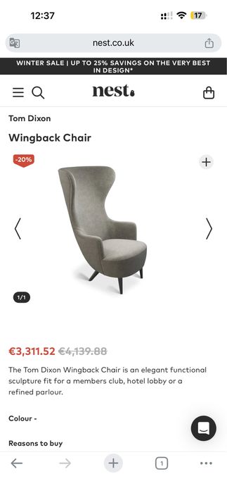 Cadeira nova la kassa