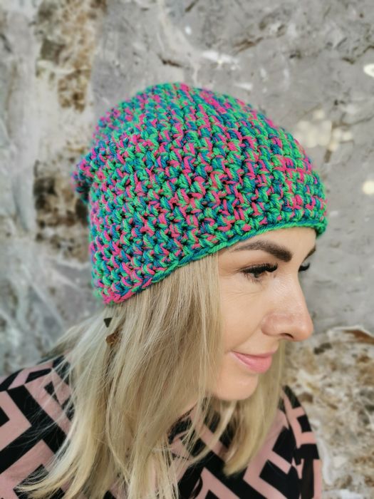 Czapka robiona ręcznie