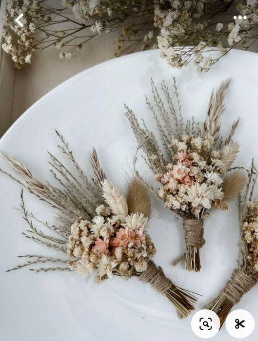 Butonierki naturalne