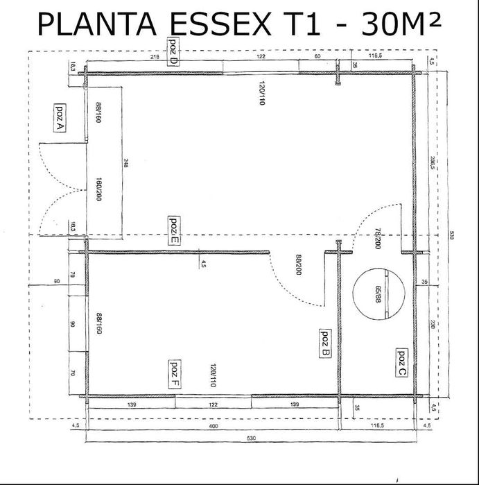 PROMOÇÃO IMPERDÍVEL – CASA DE MADEIRA T1 – 30m² POR APENAS 16800€!
