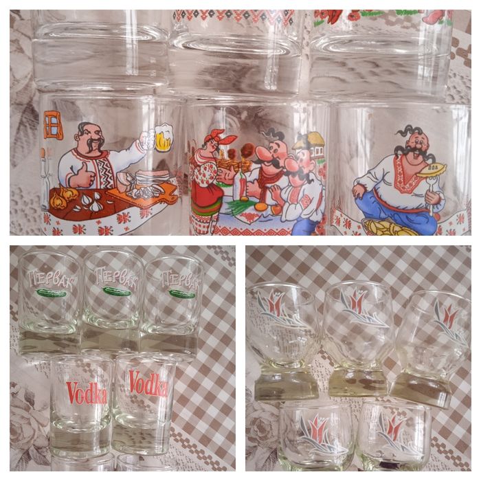 Фужери, стакани.