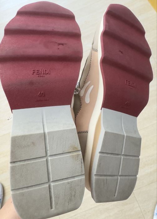 Кросівки  Fendi Freedom FF Patchwork Sneakers