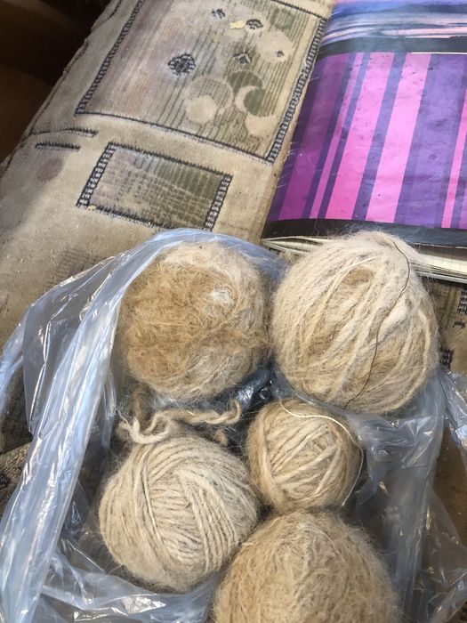 Шерсть собачья алабай  со. своего сао