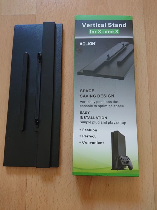 Suporte vertical xbox one x sony playstation nintendo switch consola