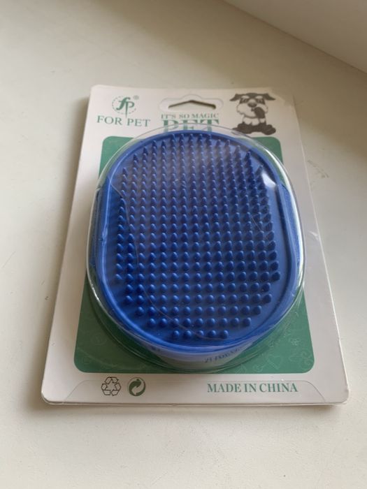 расческа (рукавица) для ухода за шерстью домашних животных