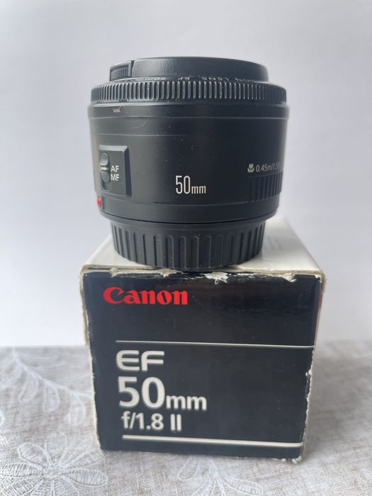 ef 50mm f 18 ii - купити об'єктиви - Ціна на OLX.ua