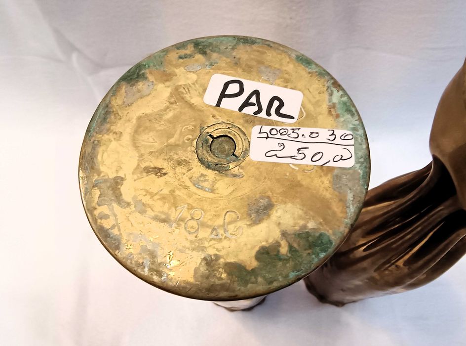 Par Jarras Trench Art Primeira Guerra Mundial