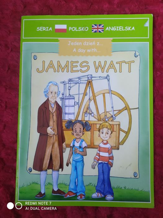 Książeczka polsko-angielska James Watt