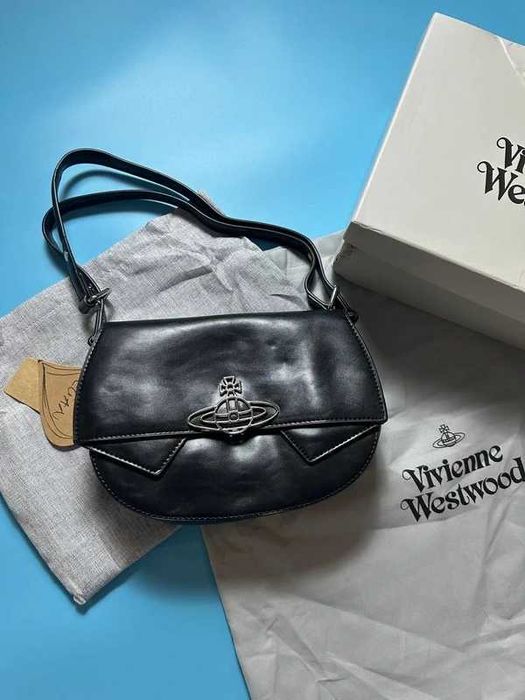 czarna torebka Vivienne Westwood black bag