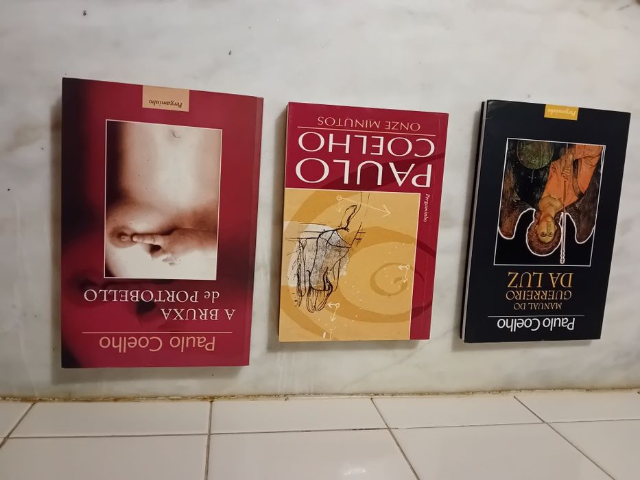 Conjunto de 3 Livros de Paulo Coelho
