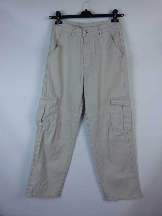 Shein spodnie dżins bojówki cargo M / 38
