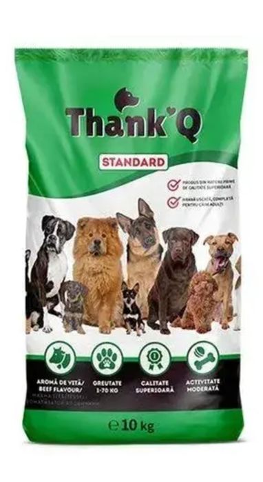 Корм сухий Thank'Q Standard із яловичиною для дорослих собак .