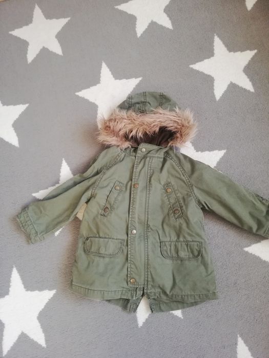 Kurtka parka ZARA rozm 98