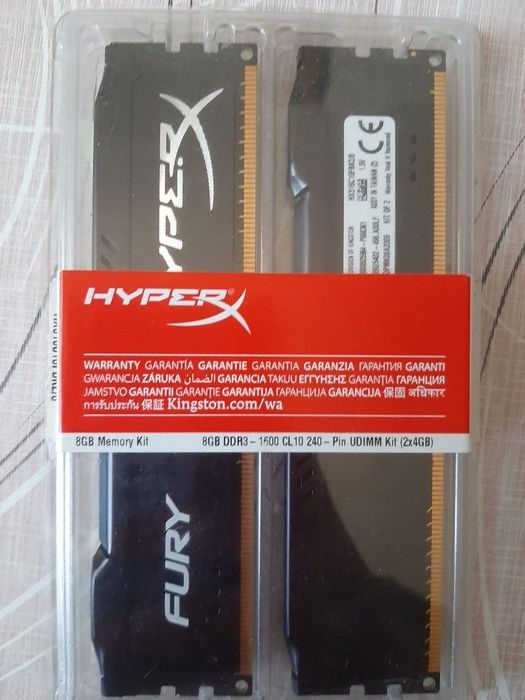 ОЗУ ddr3 8gb 2x4 1600