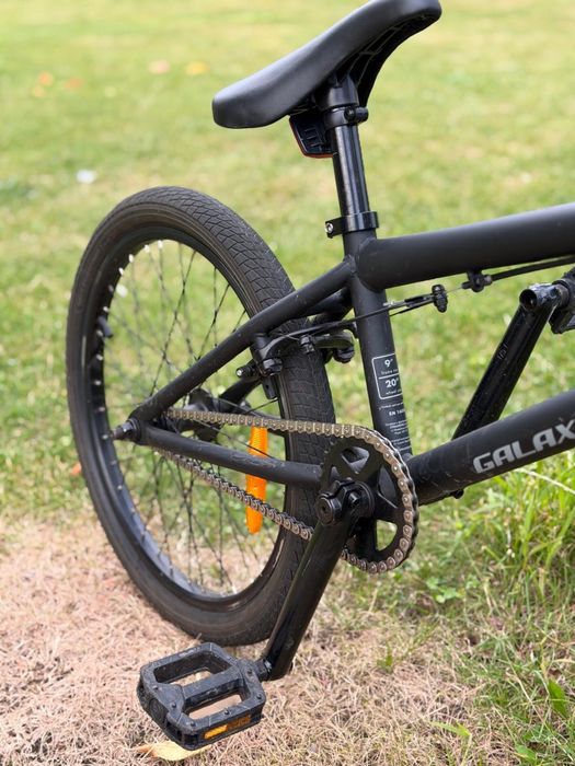 Czarny bmx galaxy super stan