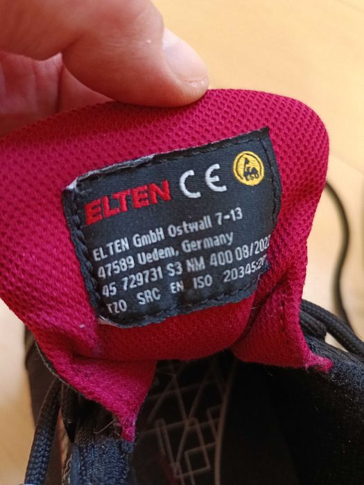 Męskie buty robocze Elten Senex XXT ESD S3 r. 45 29,5 cm bdb