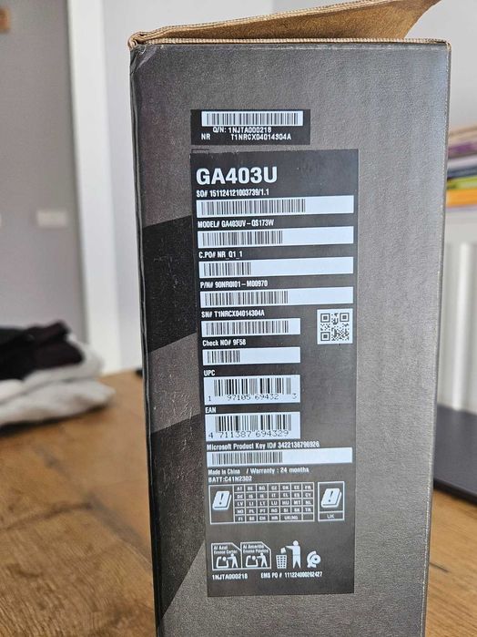 Nowy ASUS ROG Zephyrus G14 | Ryzen 9 | 32GB | 1TB | RTX 4060