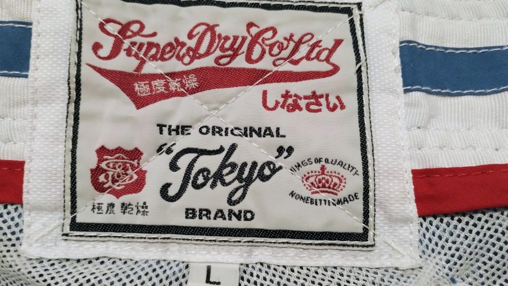 Szorty SuperDry Athletics brytyjska marka odzieży premium,