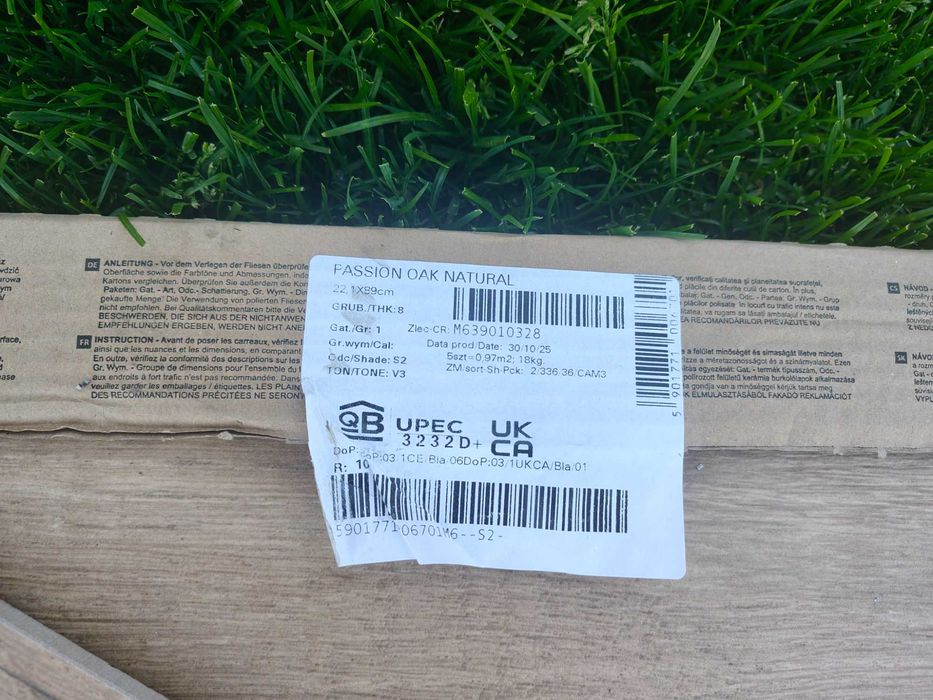 gres Passion Oak Natural Mat Rectified 22,1x89 Opoczno