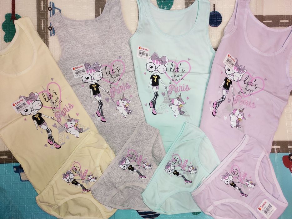 Комплекты белья Донелла Donella . Майки , трусики Комплекти білизни