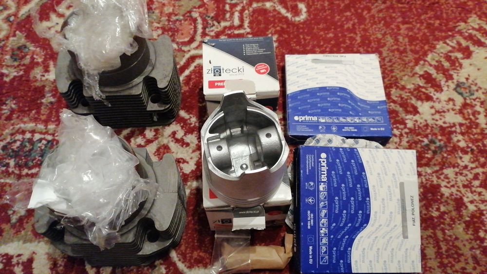 Fiat 126 zestaw naprawczy silnika 650