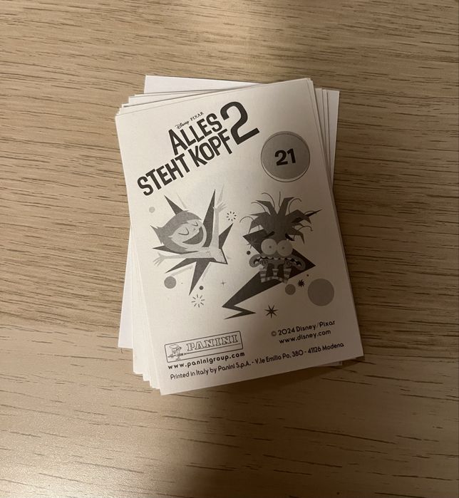 Cromos Divertidamente (Inside Out 2)