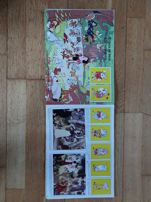 Caderneta de cromos "Disney" - Completa