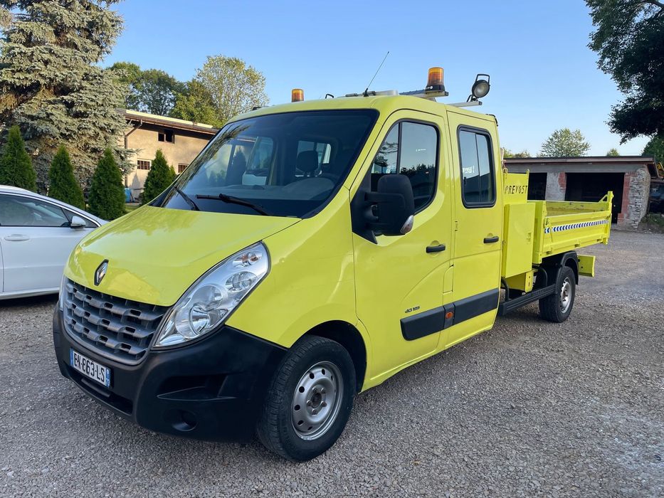 Renault Master wywrotka 7 osobowa