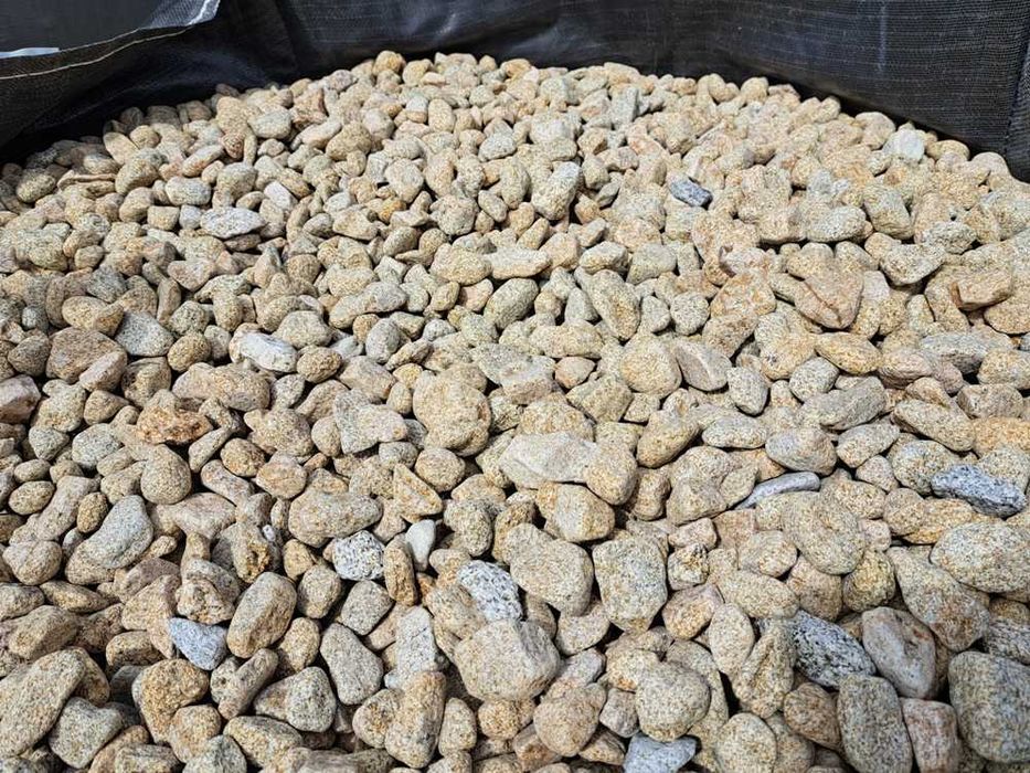 otoczaki żółte granitowe ogrodowe wyprzedaż