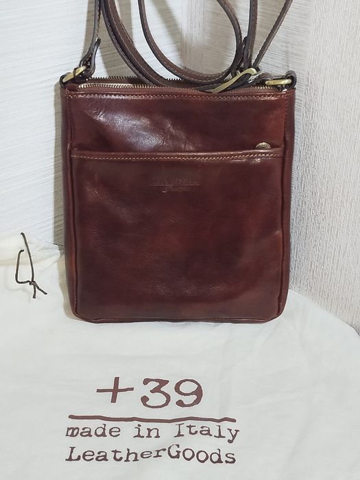 Новая кожаная мужская сумка Tuscany Leather Jason (Италия)