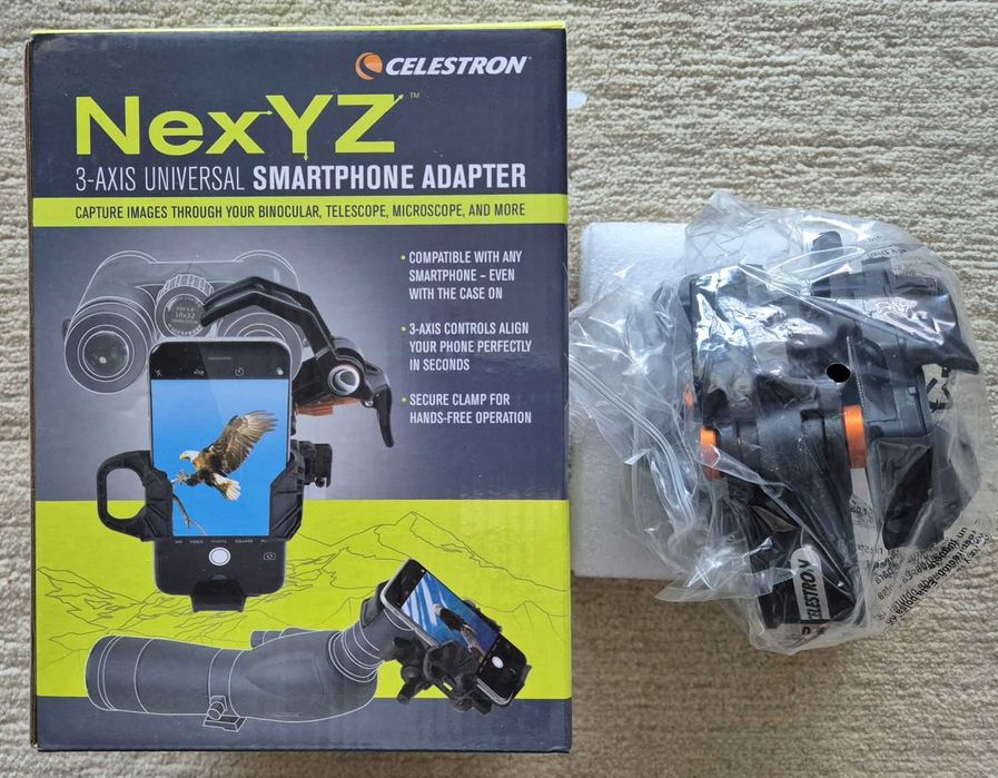 Telescópio Celestron C5 + vários acessórios