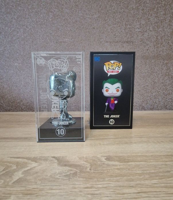 Funko POP! Die-Cast: The Joker #10 CHASE Version (Exclusive) — Металев