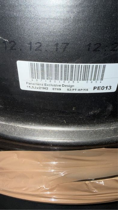 Jantes Exclusive 21” Porsche Panamera