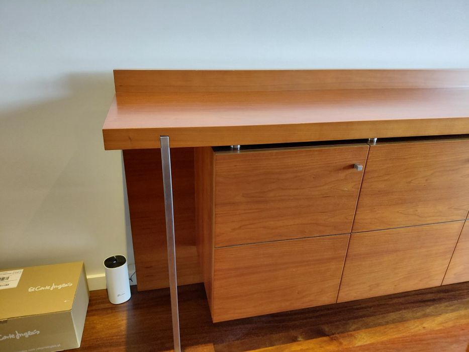 Movel tv e aparador cerejeira