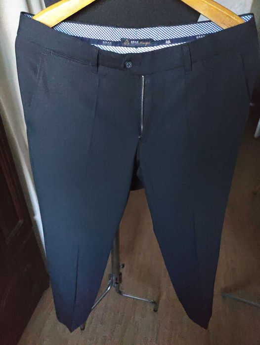Джинсы брюки Brax Edward wool trousers Germany w34 black.