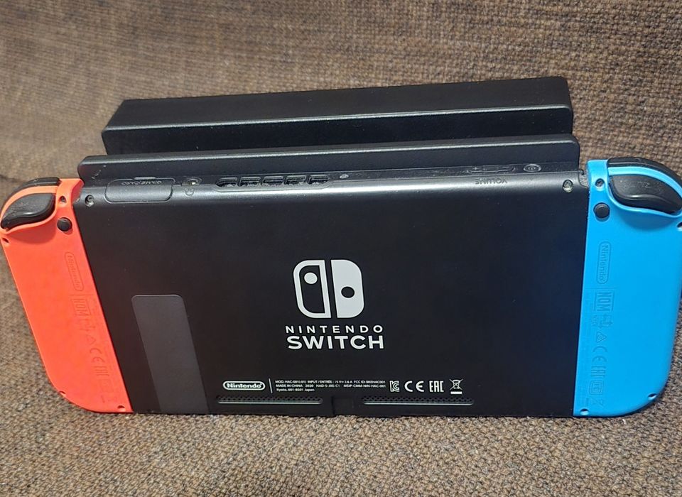 Nintendo Switch V2 2020 Bateria Melhorada