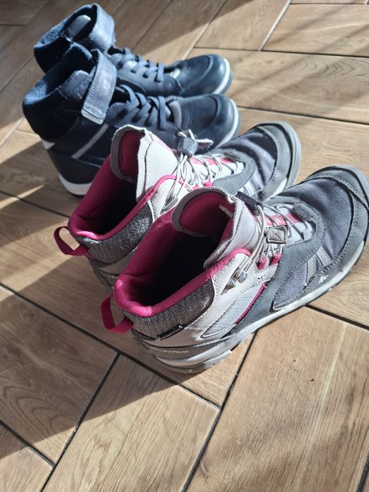 Buty zimowe dla dziewczynki roz