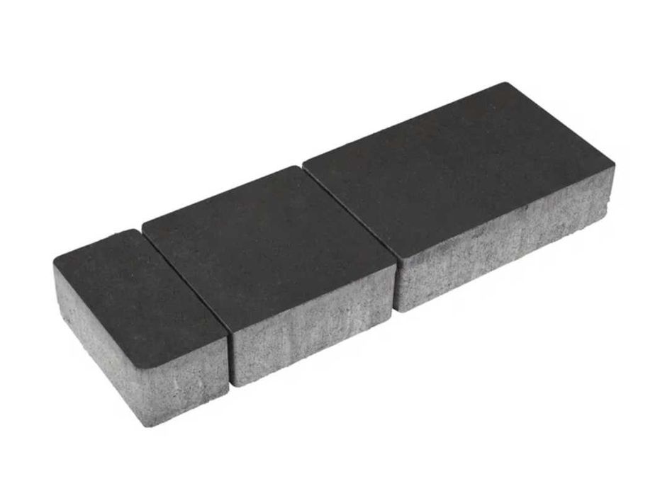 Kostka brukowa Napoli 4cm grafit bez fazy Polbruk
