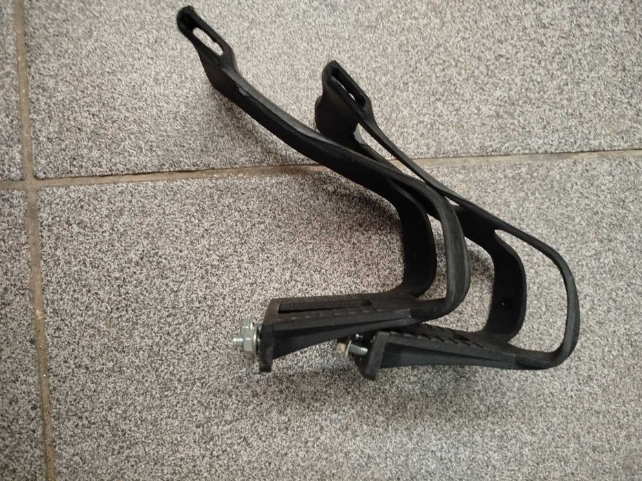 Encaixe de sapatos para bicicleta