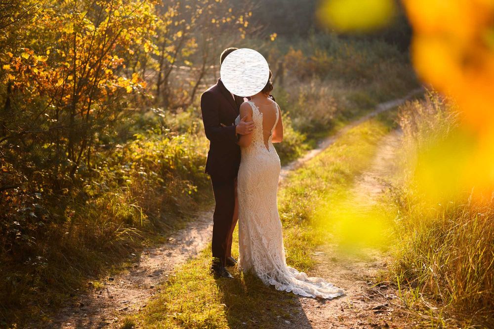 Suknia ślubna - AGNES FASHION GROUP/ roz. 36/38 - welon GRATIS !