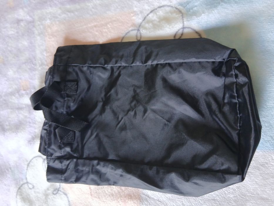Mini saco preto para desporto