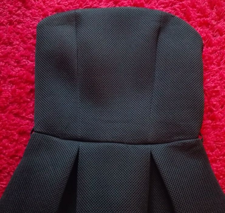 Czarna sukienka mini r. XS/34