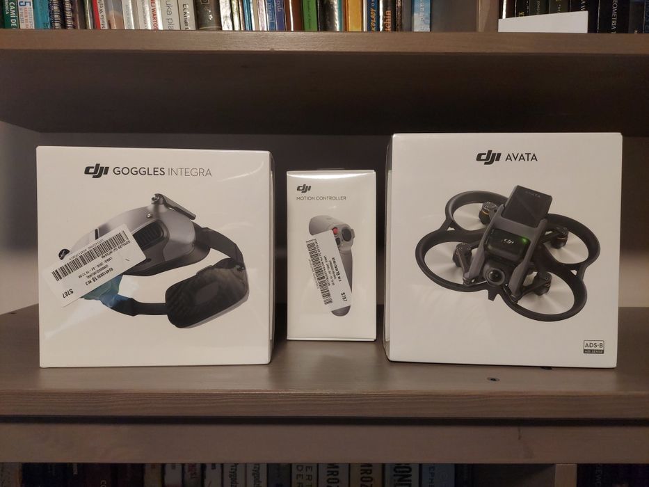 Dron Dji Avata + Dji Googles integra + dji controller