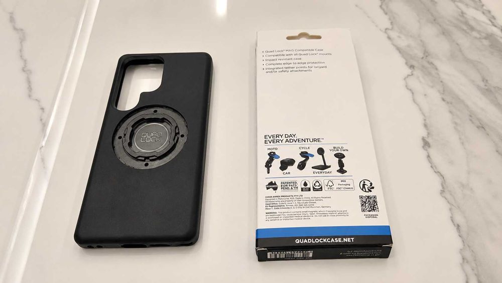 Quad Lock MAG Case Samsung Galaxy S25 Ultra – Caixa Original
