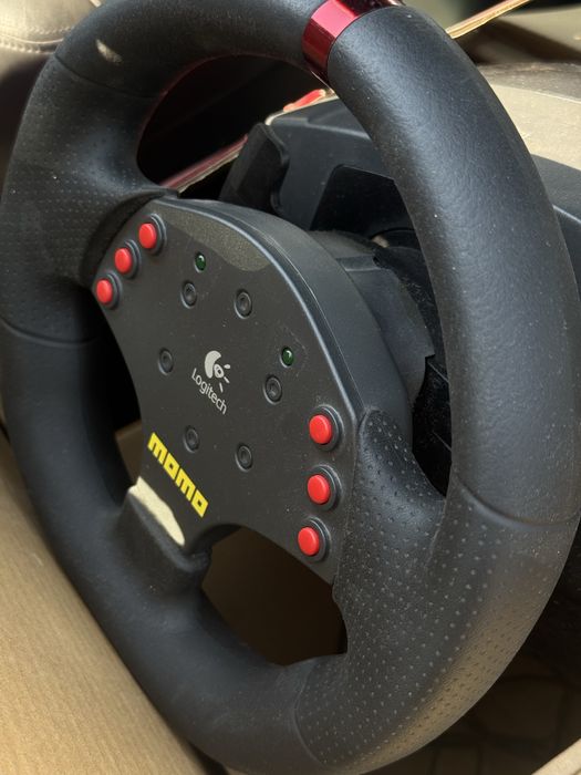 Руль Momo Logitech логитек приставка
