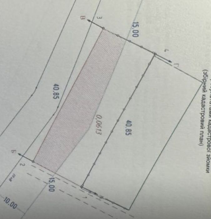 Дачна ділянка біля Чопа